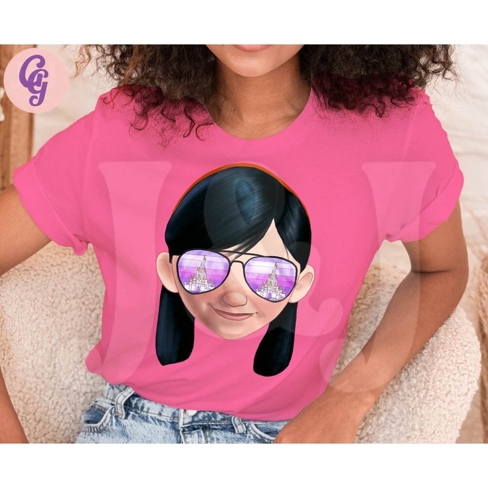 Incredible Daughter - Incredibles Family Shirts - Violet Parr Incredible - Incredibles Matching Shirt - Girls - Violet Incredible Shirts.jpg