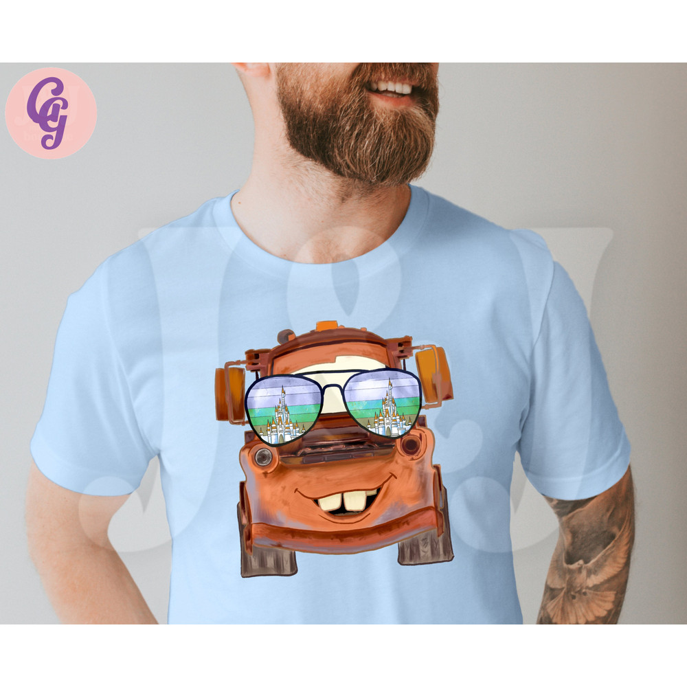 Mater - Magic Family Shirts, Sunglasses, Best Day Ever, Custom Character Shirts, Adult, Toddler, Boys, Personalized Family Shirts, Cars.jpg