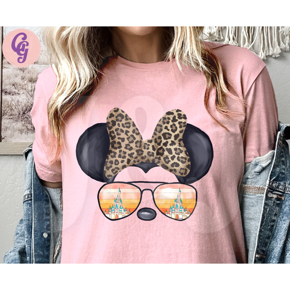 Minnie Mouse Cheetah Shirt - Minnie Mouse Apparel - Magic Family Shirts, Adult, Girls, Birthday Shirts - Minnie Mouse Ears - Disney Ears.jpg