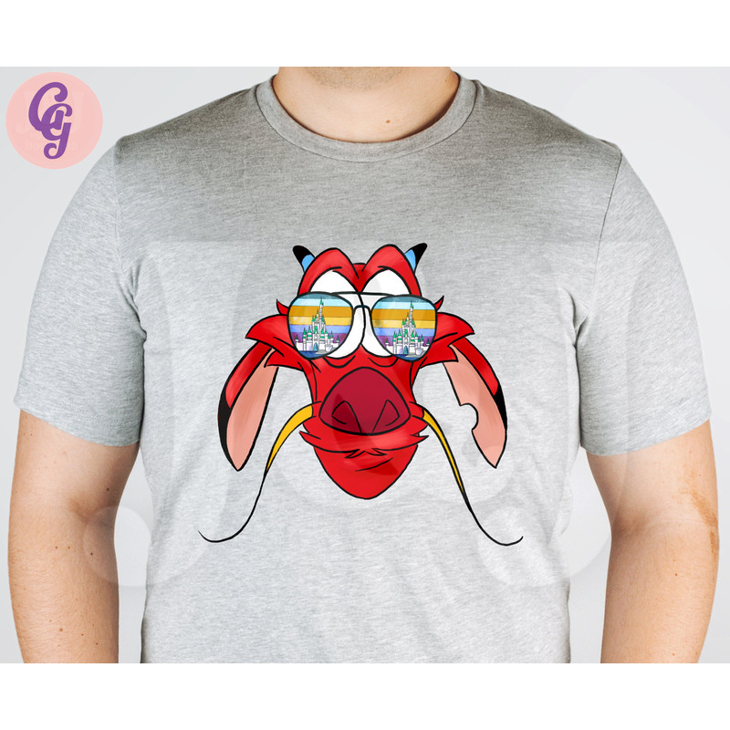 Mushu - Magic Family Shirts, Sunglasses, Best Day Ever, Custom Character Shirt, Adult, Toddler, Girls, Personalized Family Shirts.jpg