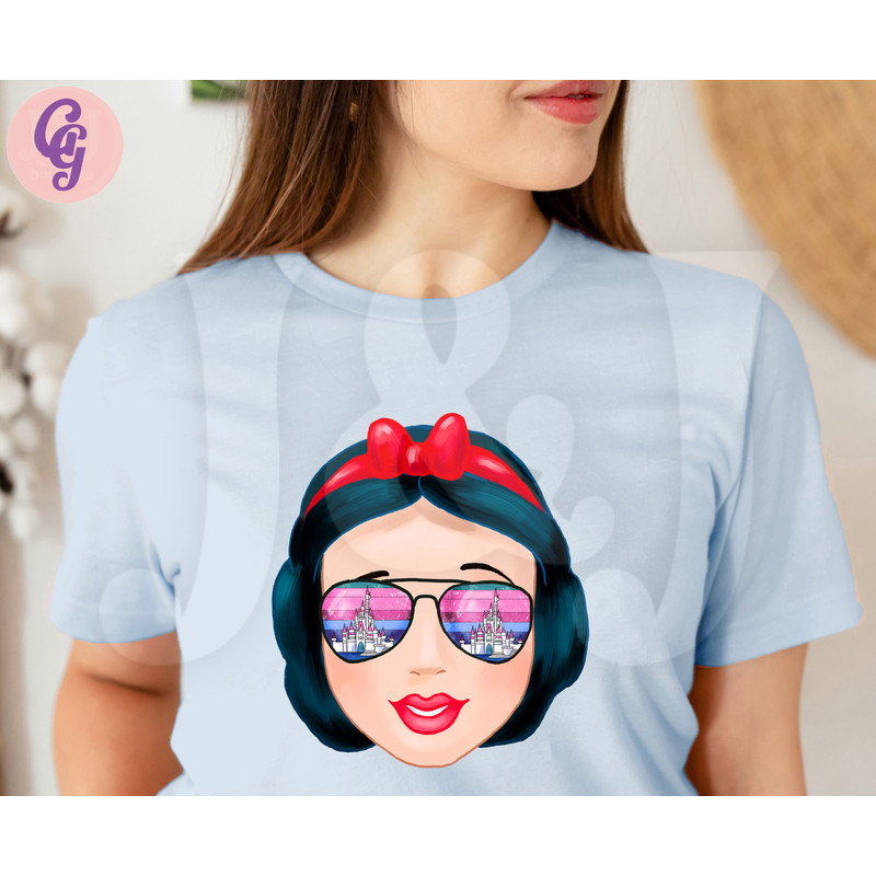 Snow White - Snow White Graphic Tee Shirt - Snow White and the Seven Dwarfs - Snow White Matching Character Shirts - Disney Character Shirts.jpg