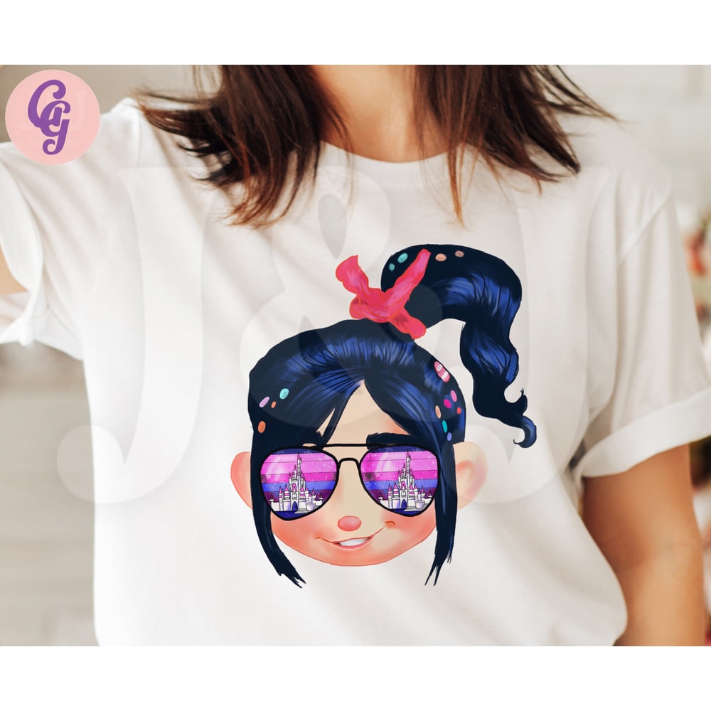 Vanellope Shirt - Vanellope von Schweetz - Wreck It Ralf - Family Shirt - Wreck-it Ralph - Custom Character Shirts - Personalized Shirts.jpg