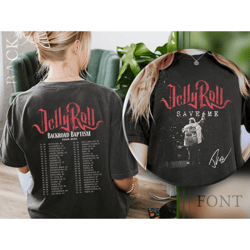 comfort colors jelly save me shirt, jelly roll vintage shirt, jell roll tour 2023, son of a sinner