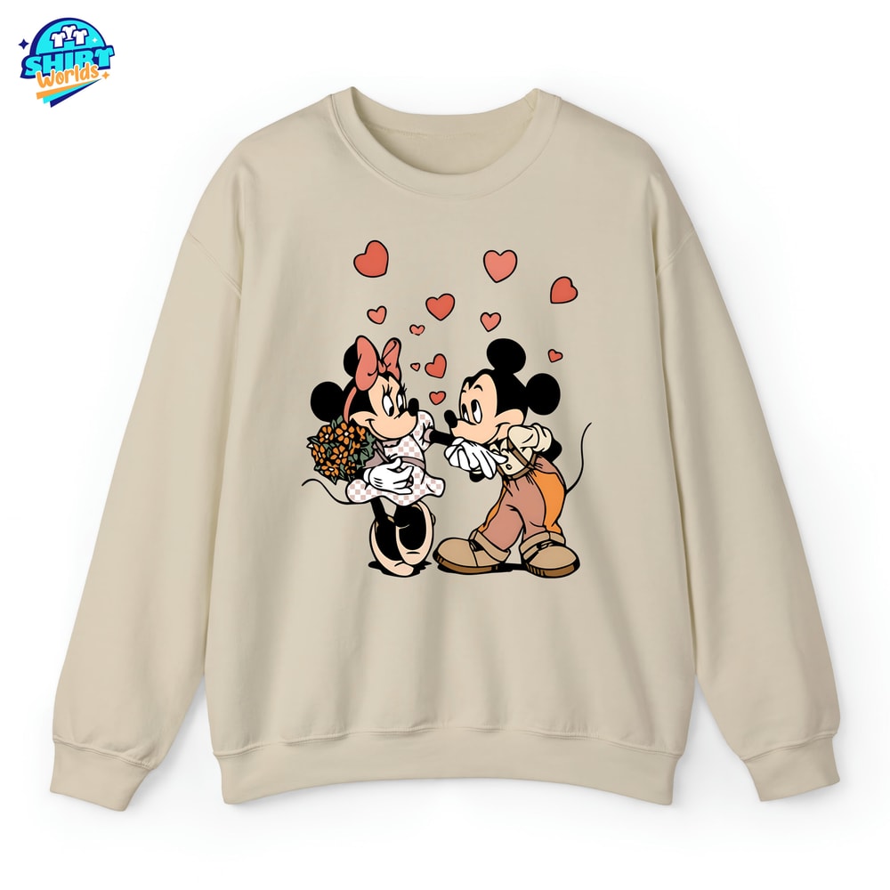 Disney Mickey Minnie Love Shirt, Mickey and Minnie Valentines Tee, Disneyland Love Shirt, Mickey Minnie Shirt, Kiss Love Shirt.jpg