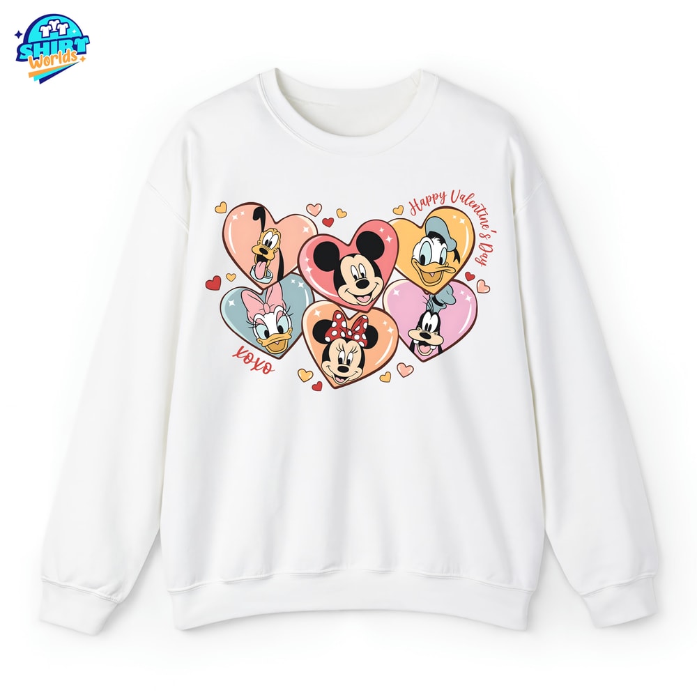 Mickey and Friends Disney Valentine Shirt, Disney Valentines Day Shirt, Valentine's Day Shirt, Valentine's Shirt, Cute Valentines.jpg