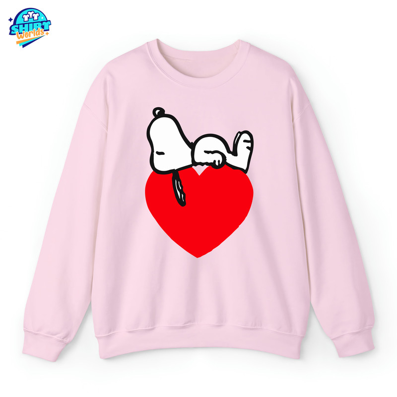 Snoopy Valentine Shirt, Cute Valentine Sweatshirt, Snoopy Valentine's Day Love Hearts Shirt , Snoopy Shirt, Snoopy Love Shirt, Couple Shirt.jpg