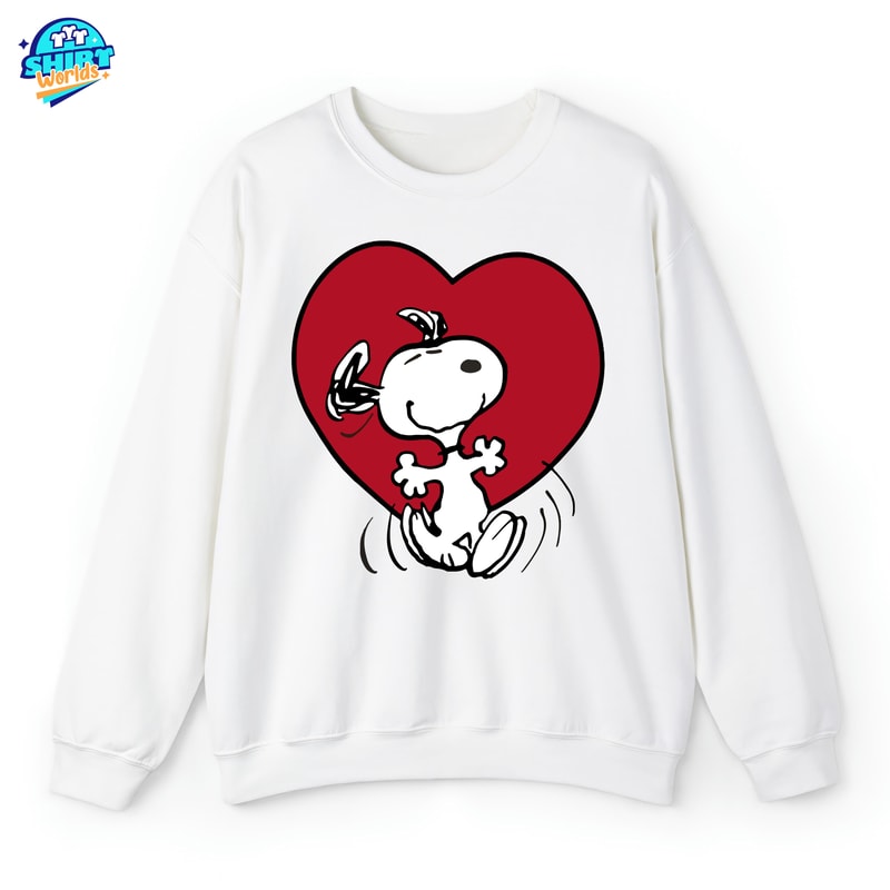 Snoopy Valentine Shirt, Cute Valentine Sweatshirt, Snoopy Valentine's Day Love Hearts Shirt, Snoopy Shirt, Snoopy Love Shirt, Couple Shirt.jpg