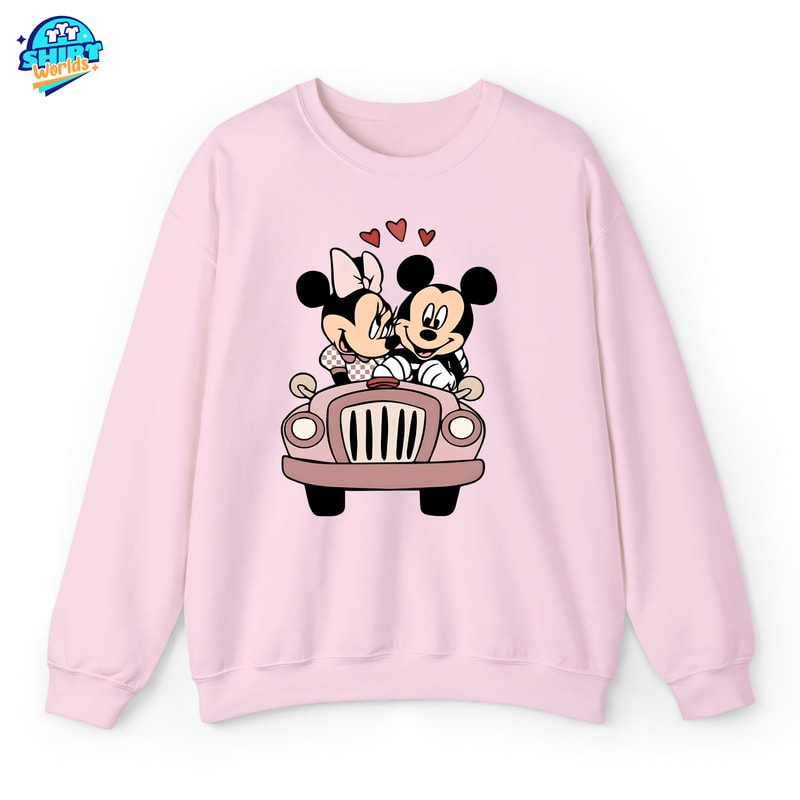 Vintage Mickey and Minnie Shirt, Disney Valentines Day Sweatshirt, Disney Valentine's Day Shirt, Mickey Minnie Valentine Shirt.jpg