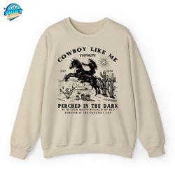 cowboy like me sweatshirt, evermore merch t-shirt, folklore merch, youre a cowboy like me tee, reputation merch, getaway