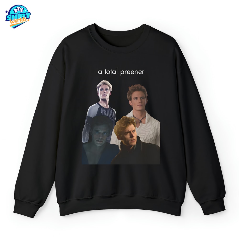 Finnick Odair Unisex Shirt, Character Movie Series Actress Tshirt, A Total Preener, Sweatshirt Design Classic Unisex Graphic, Gift for Fans.jpg