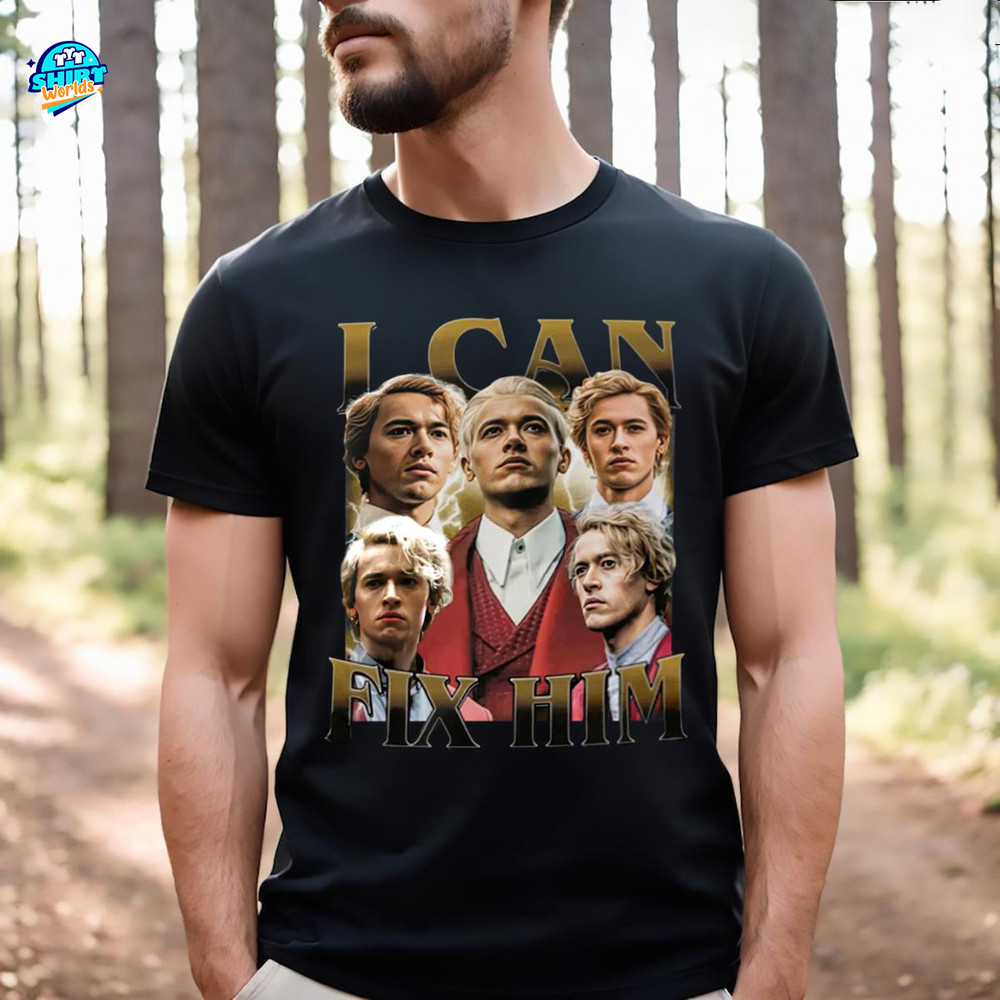 I Can Fix Him Shirt, Snow Lands On Top Shirt, Movie Shirt, Tom Blyth Shirt.jpg