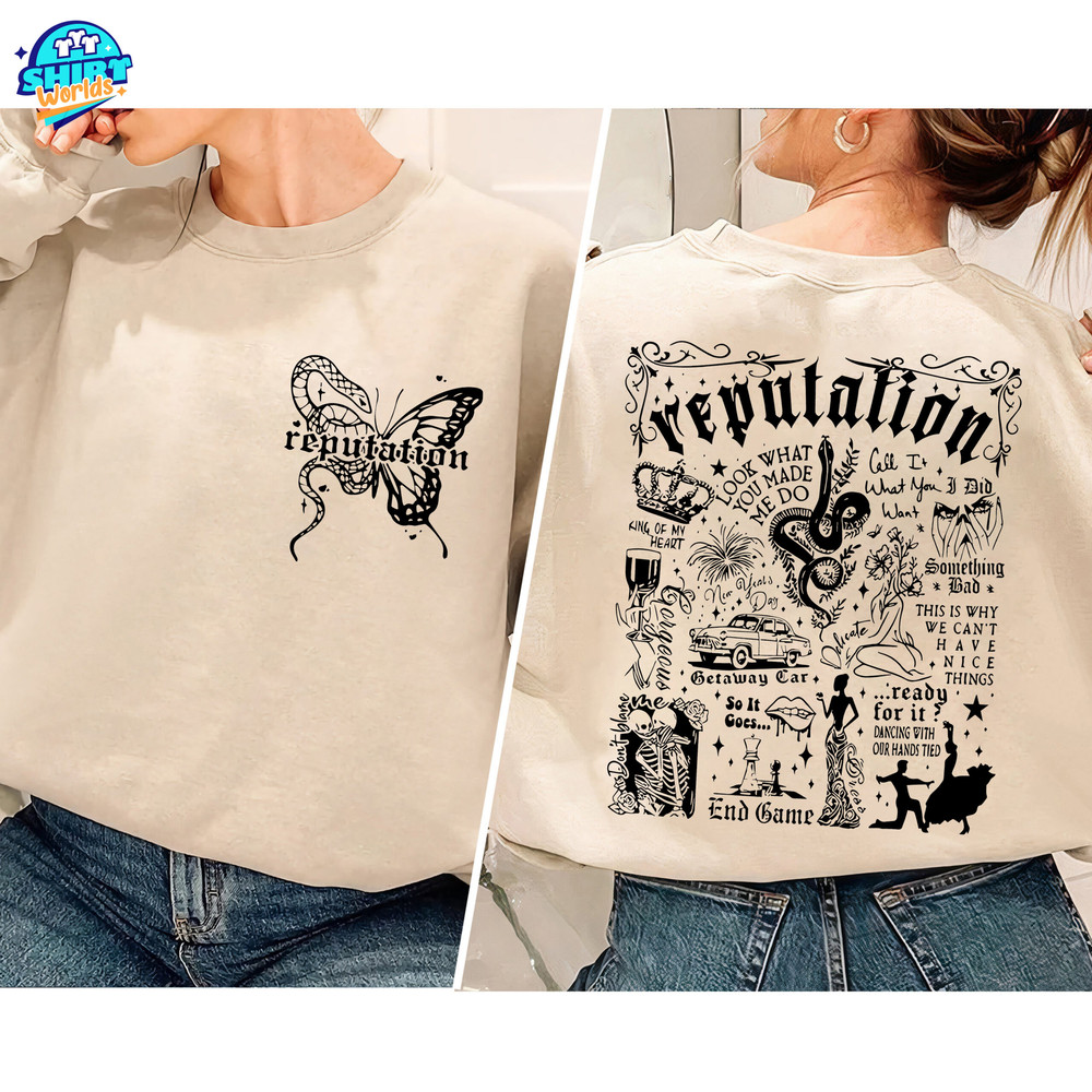 Taylors Version Reputation Album Sweatshirt, Reputation Crewneck, Taylor Swiftie Merch, Swiftie T-shirt, Taylor Reputation Fan Gift.jpg
