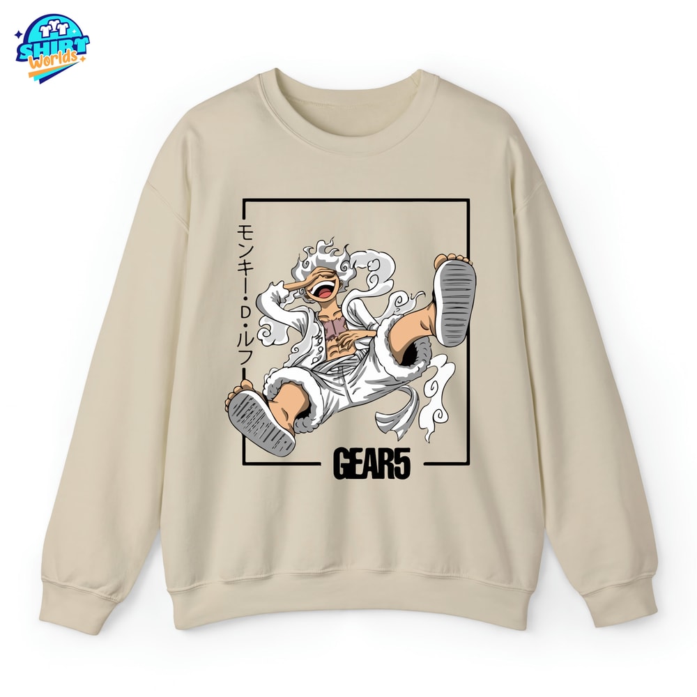 Monkey D.Luffy One Piece Shirt, One Piece Pirate King, One Piece Anime Shirt, Luffy Gear 5 Shirt, Gifts For Anime Lovers.png