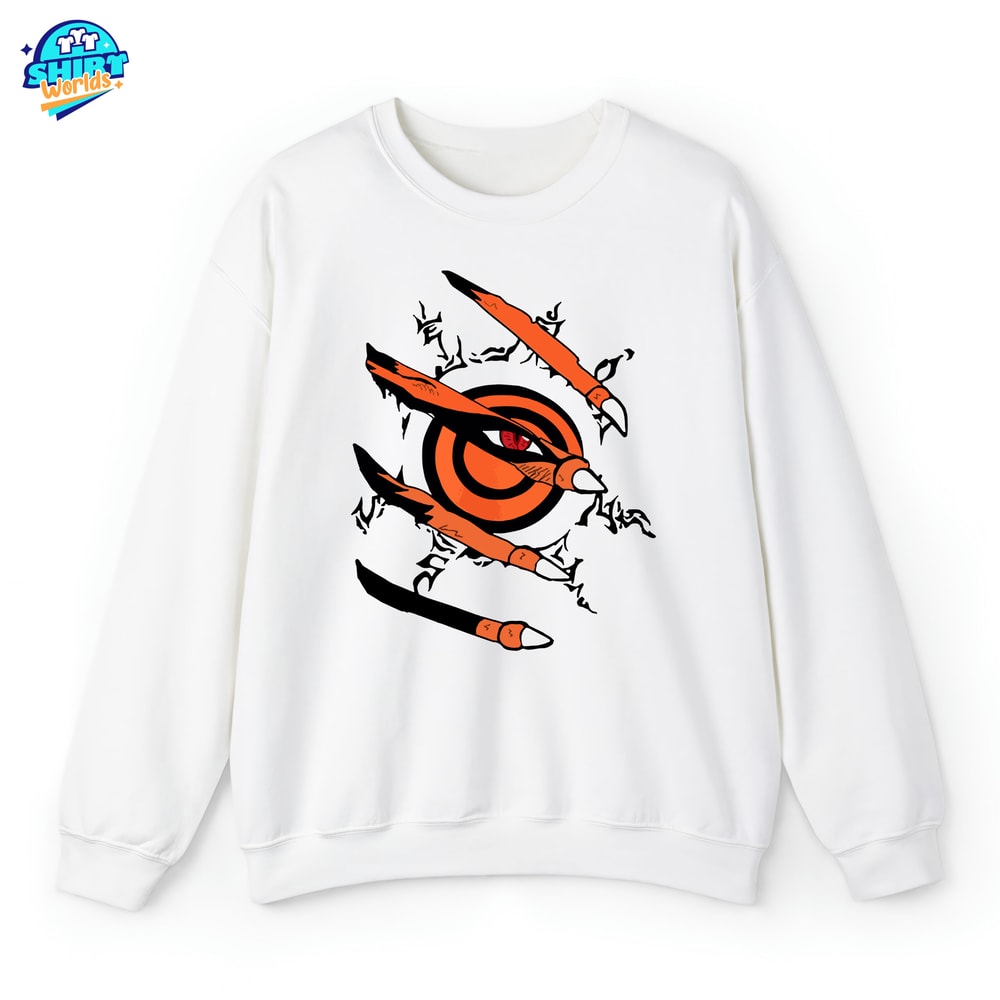 Nine Tails Naruto Shirt, Anime Manga Crewneck, Naruto Anime Shirt, Anime Lovers, Anime Character, Manga Shirt, Japanese Anime.jpg