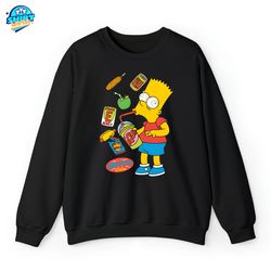 bart simpson shirt, men bart simpson shirt, the simpsons shirt, men disney shirt, adult simpsons shirt, unisex simpsons