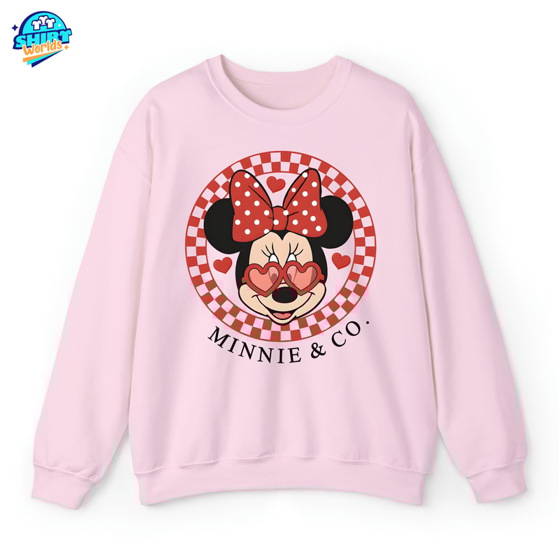 Couple Mickey Minnie Valentines Day Shirt, Valentine's Day Disney Shirt, Minnie Shirt, Disney Shirt, Valentine Sweatshirt, Couples Shirt.jpg