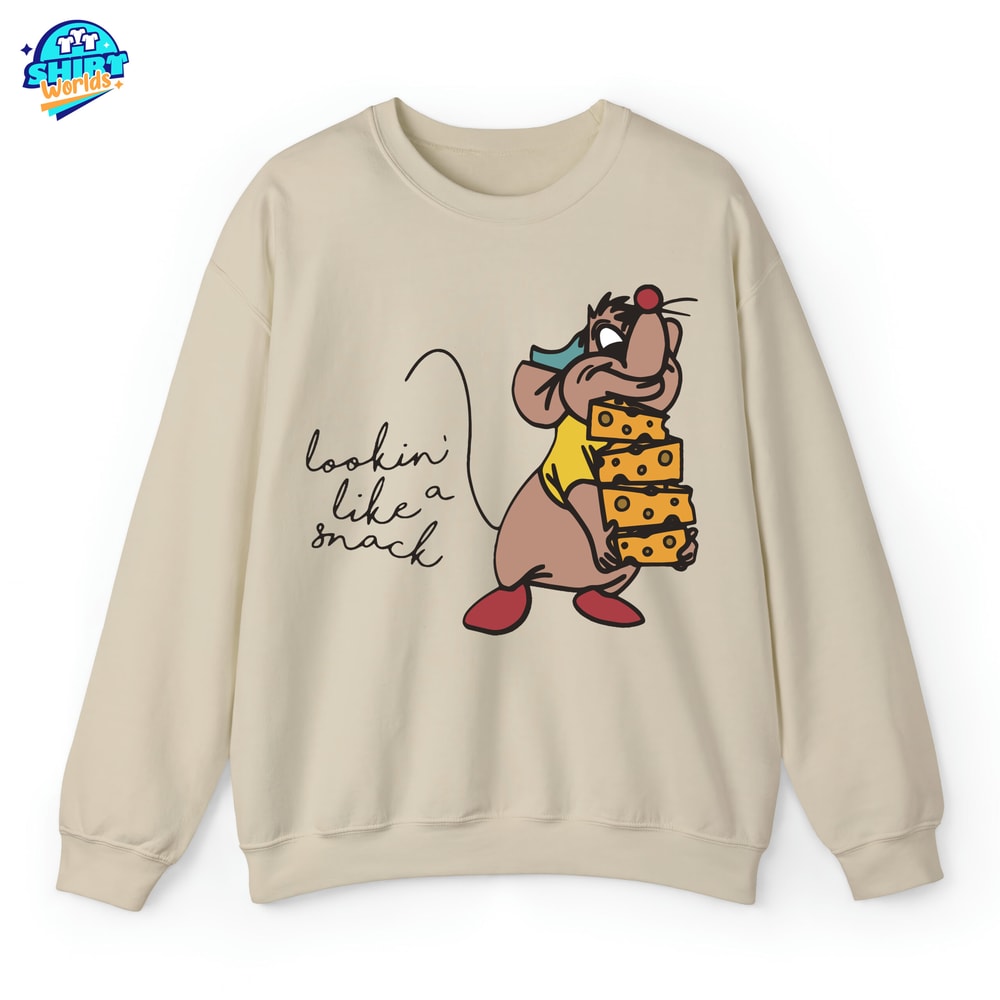 Lookin' Like A Snack Gus-Gus Shirt, Disney Cindrella Shirt, Disney Snacks, Disneyland Trip Shirt, Disney Family Shirt, Disneyland, Cindrella.jpg