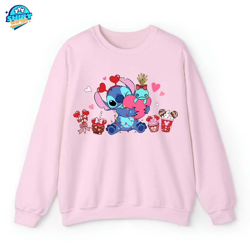 Stitch Valentine Shirt, Stitch Shirt, Disney Stitch Shirt, Disney Valentine's Day Shirt, Valentine's Stitch, Lilo and Stitch Shirt.jpg
