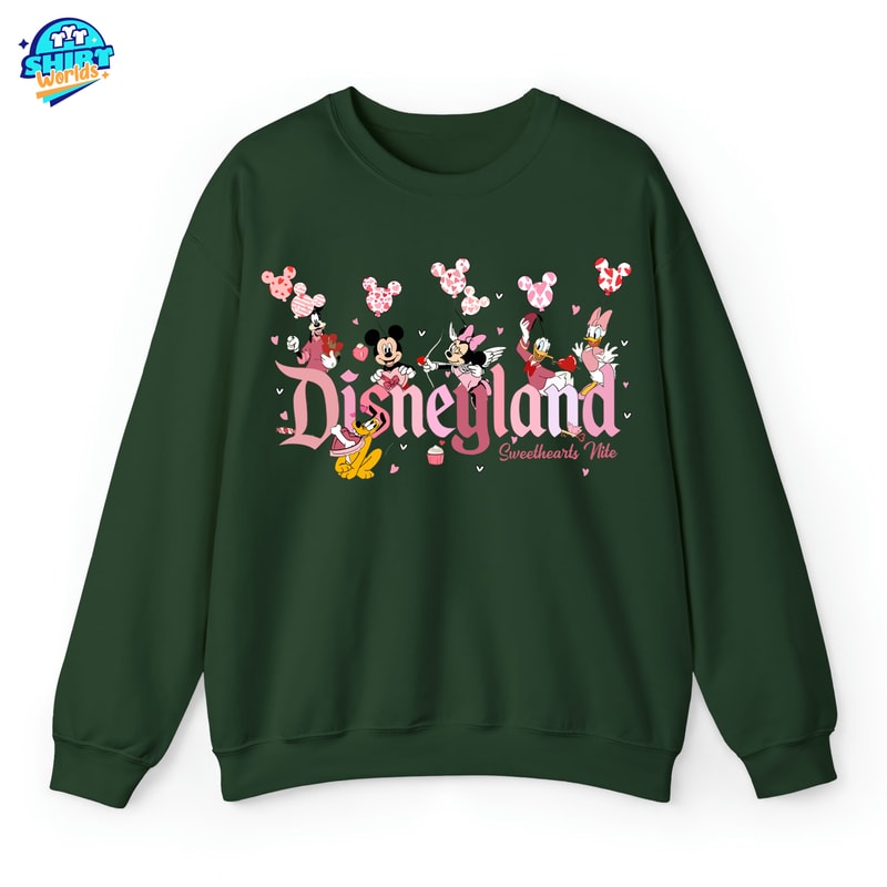 Sweethearts Nite Disneyland Sweatshirt, Disneyland Happy Valentine's Day Shirt, Mickey and Friends Valentines Shirt, Disney Trip Shirts.jpg