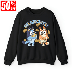 bluey oh biscuits shirt, oh biscuits, mum dad bluey t-shirt, bingo shirt, bluey friends shirt, bluey bingo shirt, blue d