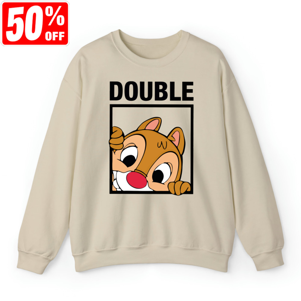 Chip And Dale Shirt, Double Trouble Shirt, Disney Couple Shirts, Disney Family Shirts, Disney Halloween Shirt, Disney Matching Shirt.jpg