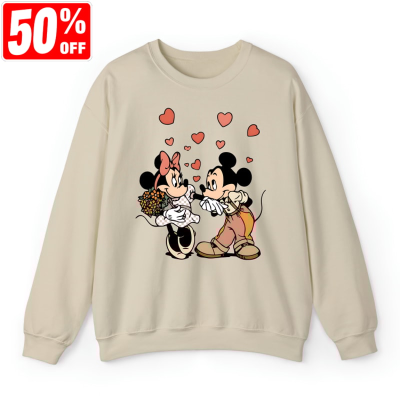 Disney Mickey Minnie Love Shirt, Mickey and Minnie Valentines Tee, Disneyland Love Shirt, Mickey Minnie Shirt, Kiss Love Shirt.jpg