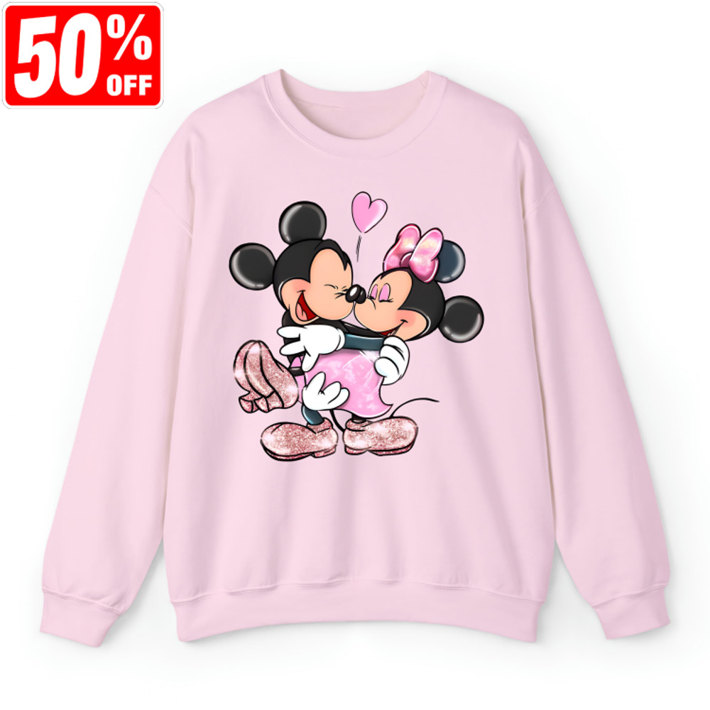 Mickey Valentine Shirt, I'm Always With You Sweatshirt, Happy Valentines Shirt, Mickey And Minnie Lovely Shirt, Valentines Day Gift Tee.jpg