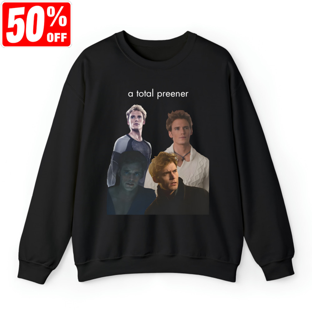 Finnick Odair Unisex Shirt, Character Movie Series Actress Tshirt, A Total Preener, Sweatshirt Design Classic Unisex Graphic, Gift for Fans.jpg