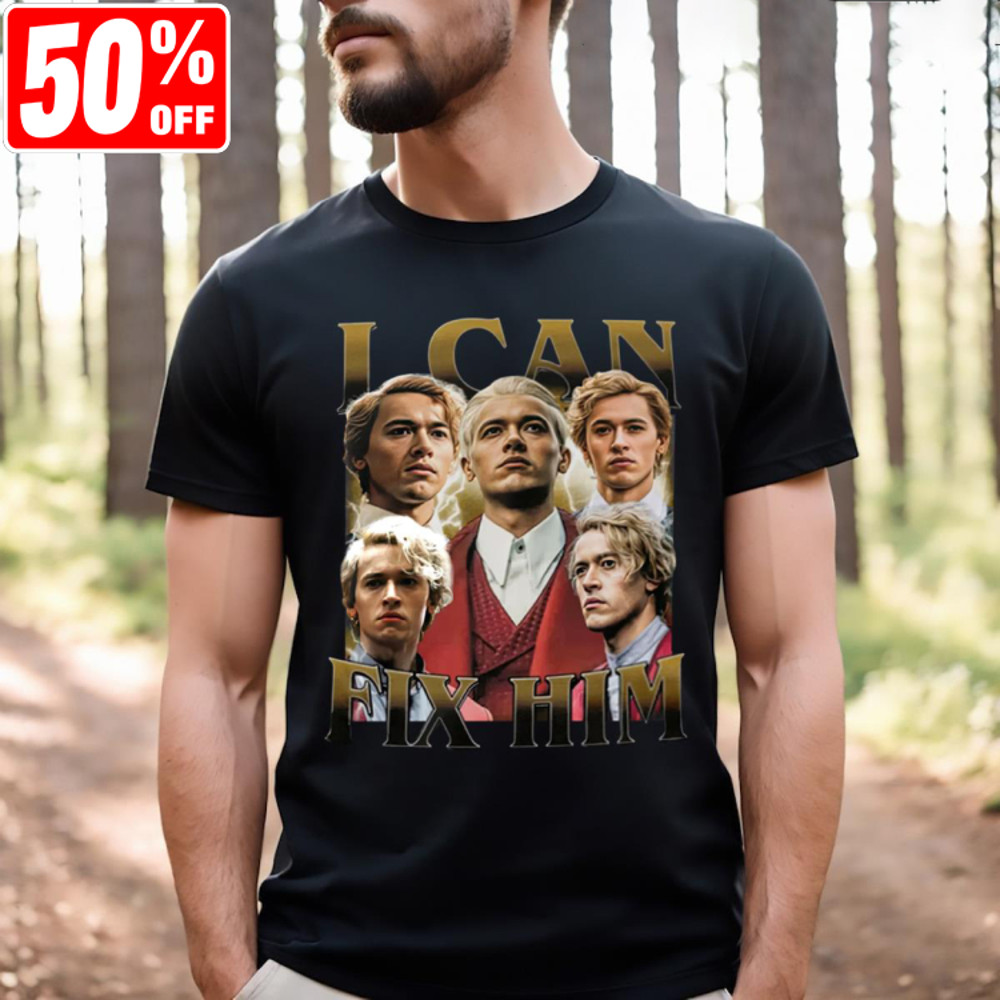 I Can Fix Him Shirt, Snow Lands On Top Shirt, Movie Shirt, Tom Blyth Shirt.jpg