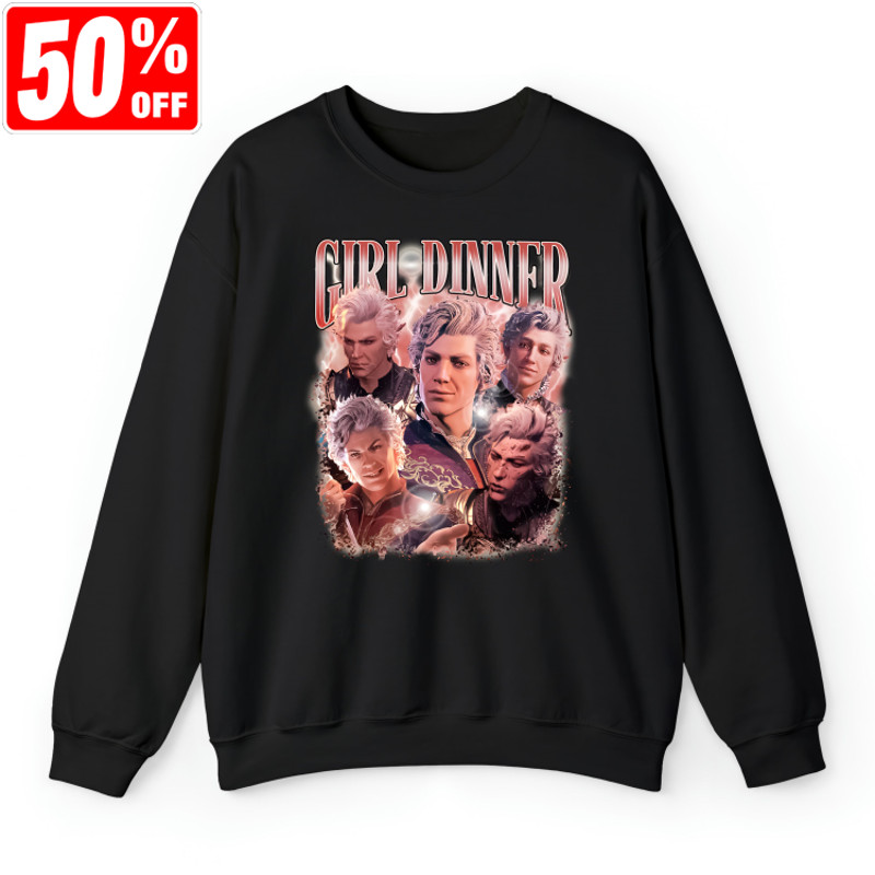 Limited Astarion Baldurs Gate 3 Girl Dinner Vintage T-Shirt, Gift For Women and Man Unisex T-Shirt.jpg