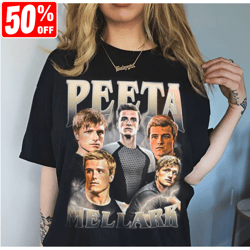 peeta mellark shirt, vintage 90s peeta mellark tshirt, graphic tee peeta mellark sweatshirt, josh hutcherson movie unise