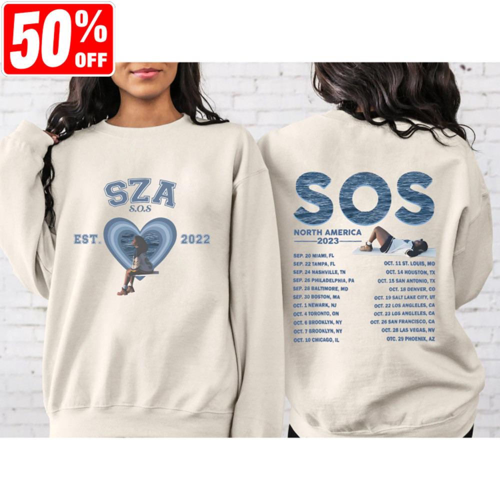 Sza Sos Est 2022 Sweatshirt, Sza Sos Est 2022 Hoodie, Sza Sos Est 2022 Tshirt, Sos Album Shirt, Sza Concert Shirt, Music Lover Gift.jpg