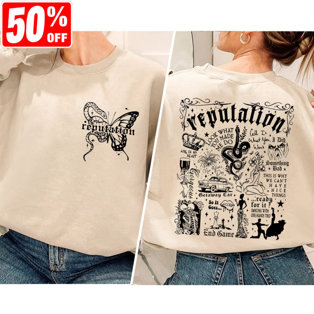 Taylors Version Reputation Album Sweatshirt, Reputation Crewneck, Taylor Swiftie Merch, Swiftie T-shirt, Taylor Reputation Fan Gift.jpg