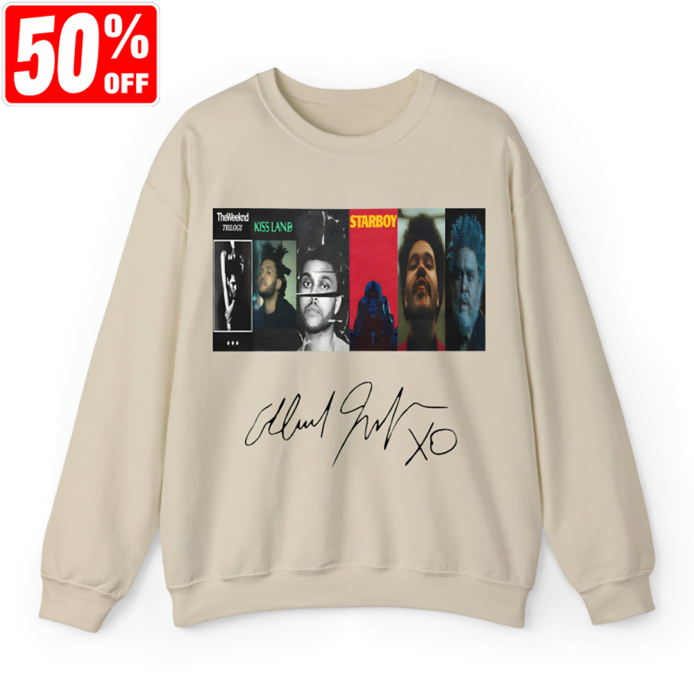 The Weeknd Album Collection Sweatshir.jpg
