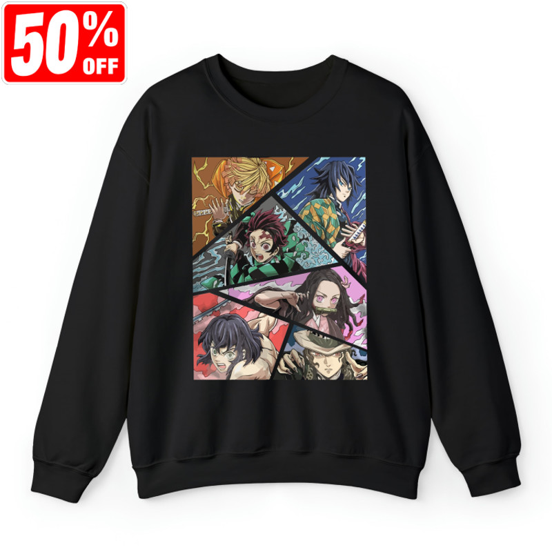 Anime Slayer Shirt, Hanajuku Anime Shirt, Anime Manga Shirt, Anime Shirt, Gifts For Anime Lovers, Anime Demon Shirt.jpg