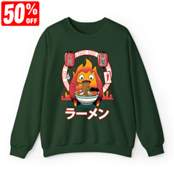 howl's moving castle calcifer shirt, vintage studio ghibli calcifer, ghibli anime shirt, gifts for anime lovers