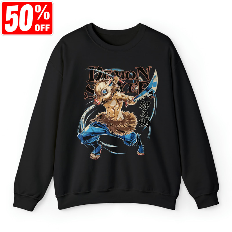 Inosuke Demon Slayer Anime, Anime Manga Shirt, Anime Shirt, Gifts For Anime Lovers, Anime Demon Shirt.jpg