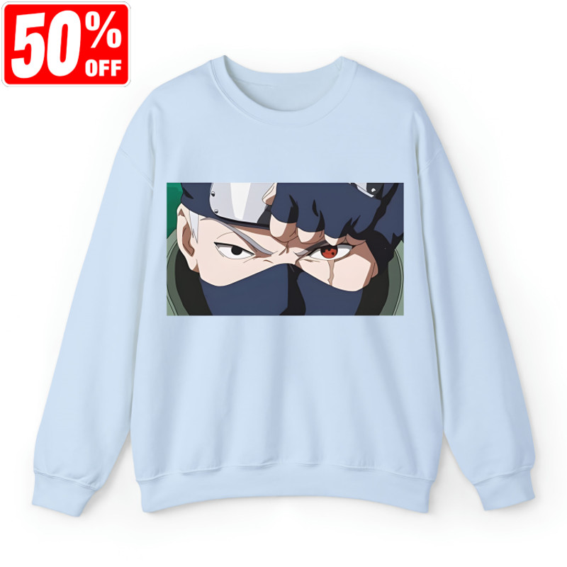 Kakashi Naruto Shirt, Anime Manga Crewneck, Naruto Anime Shirt, Anime Lovers, Anime Character, Manga Shirt, Japanese Anime, Hokage Kakashi.jpg
