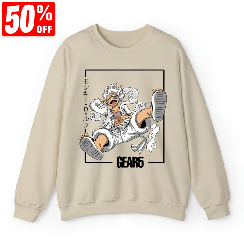 Monkey D.Luffy One Piece Shirt, One Piece Pirate King, One Piece Anime Shirt, Luffy Gear 5 Shirt, Gifts For Anime Lovers.png