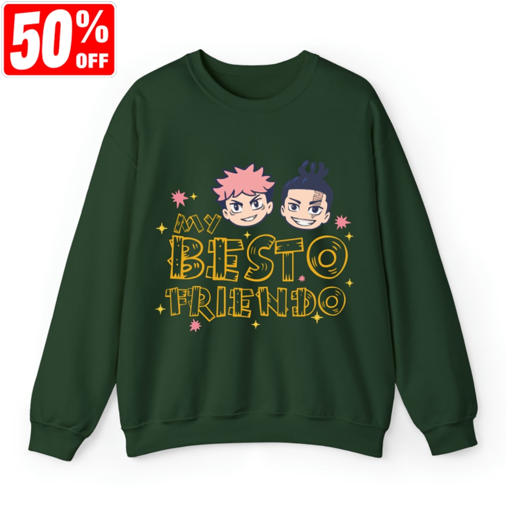 My Besto Friendo Shirt, Jujutsu Kaisen Shirts, Anime Lover Gift, Anime Lover Sweatshirt, Gift for Him, Anime Lover Gift.jpg