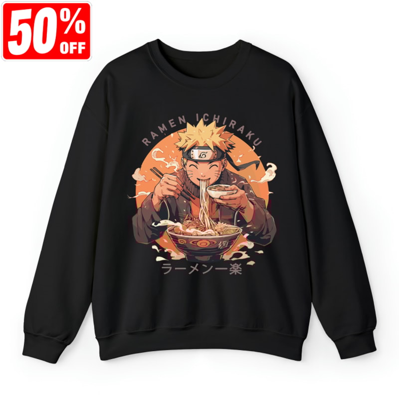 Ramen Ichiraku Naruto Shirt, Oldschool Naruto Shirts, Ninja Tee, Naruto Streetwear, Unisex Anime T Shirt.jpg