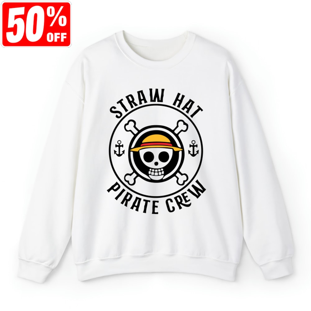 Straw Hat Pirate Crew One Piece Shirt, Luffy One Piece Shirt, One Piece Pirate King, One Piece Anime Shirt, Straw Hat Shirt, Gifts For Anime Lovers.jpg