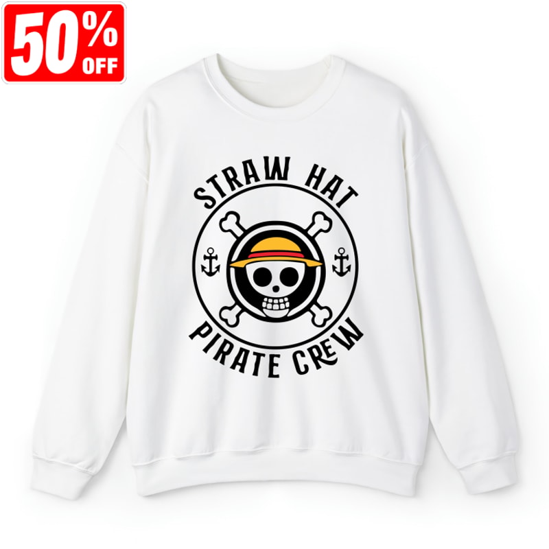 Straw Hat Pirate Crew One Piece Shirt, Luffy One Piece Shirt, One Piece Pirate King, One Piece Anime Shirt, Straw Hat Shirt, Gifts For Anime Lovers.jpg