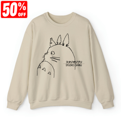vintage my neighbor totoro ghibli sweatshirt, totoro gift shirt hayao miyazaki, totoro hoodie, ghibli sweatshirt, spirit