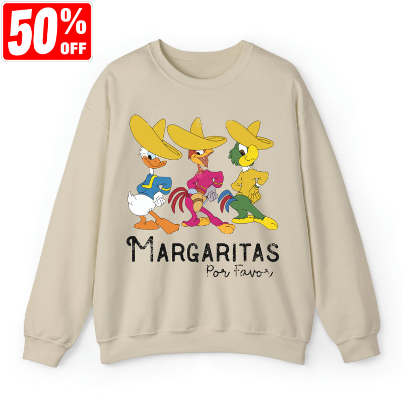 Disney Vintage Shirt, Disney Margarita Shirt, Disney Epcot Shirt, Margaritas Epcot Shirt, The Three Caballeros Shirt.jpg