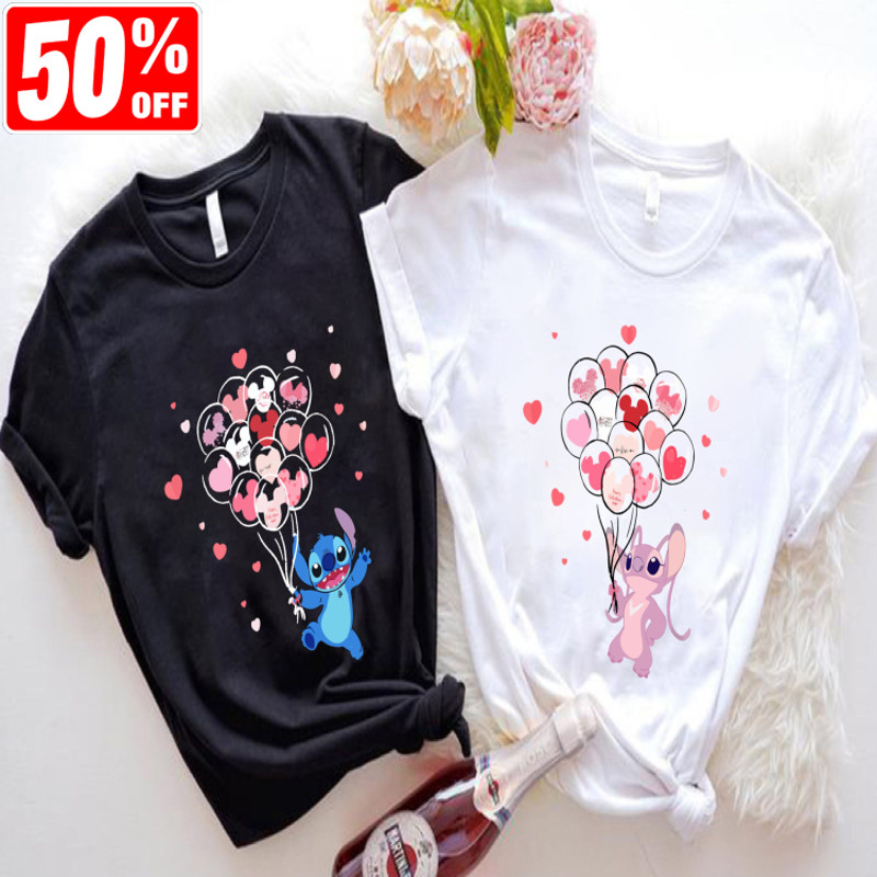 Stitch Valentine Shirt, Stitch Shirt, Disney Stitch Shirt, Disney Valentine's Day Shirt, Valentine's Stitch, Lilo and Stitch Shirt 1.jpg