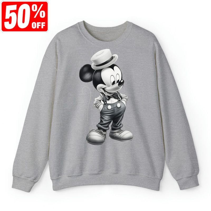 Vintage Mickey and Minnie Couple Shirt, Disney Nostalgia Mickey Mouse Shirt, Couple Disneyland Shirt, Disney Silhouette Tee, Unisex Shirts.jpg