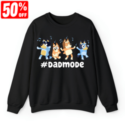 bluey bandit dad shirt, bluey dad shirt, bluey bingo family shirt, bluey family shirt, cool dad club shirt, dad birthday