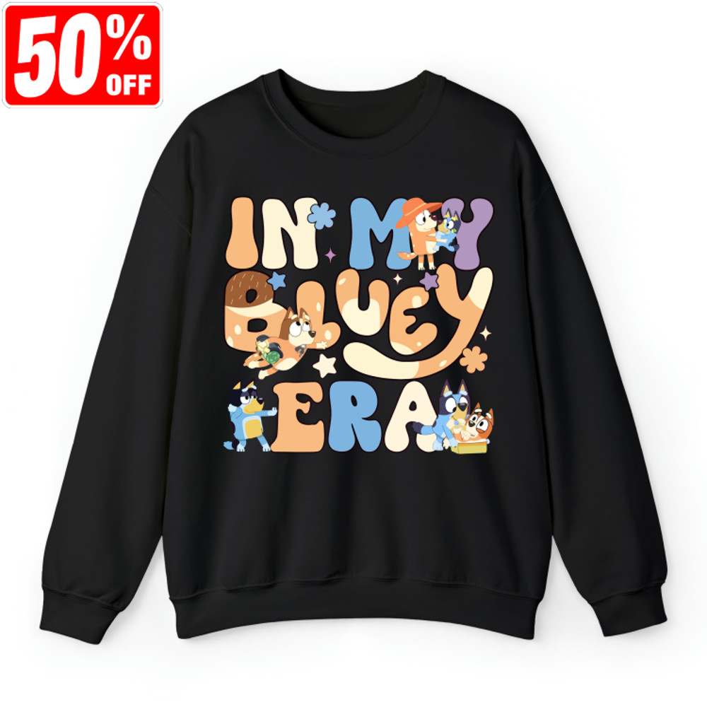 In My Bluey Era Shirt, Bluey Cool Mom Club Shirt, Bluey Chilli Heeler Shirt, Bluey Mom Shirt, Bluey Mum Gift, In My Bluey Era.jpg