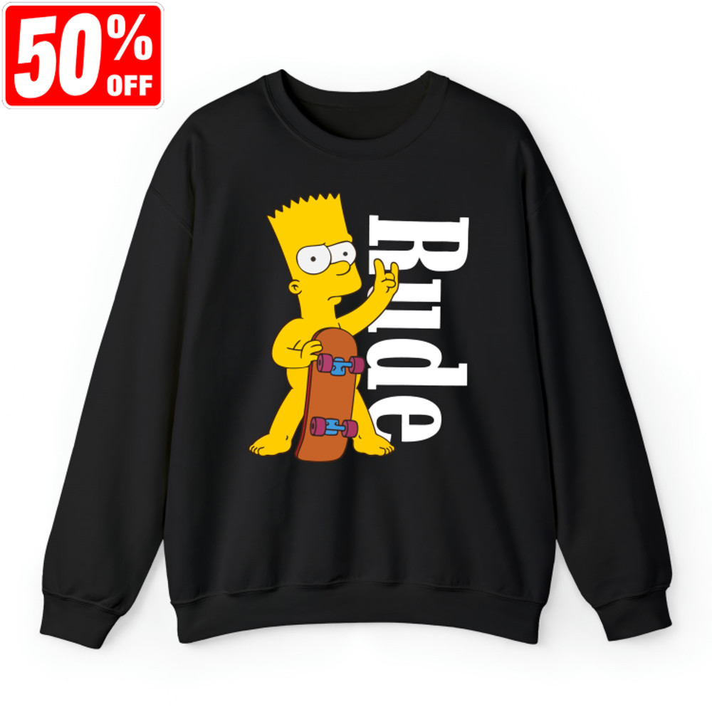 Bart Simpson Rude Shirt, The Simpsons Shirt, Funny Cartoon Shirt, Funny Bart Simpson Tee, The Simpson Family, Cartoon Gift, Cool Simpsons.jpg